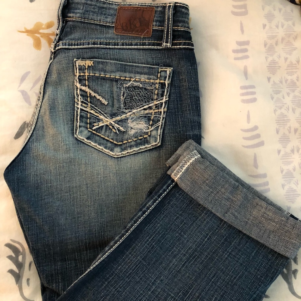 Gotta go!  BKE cropped jeans